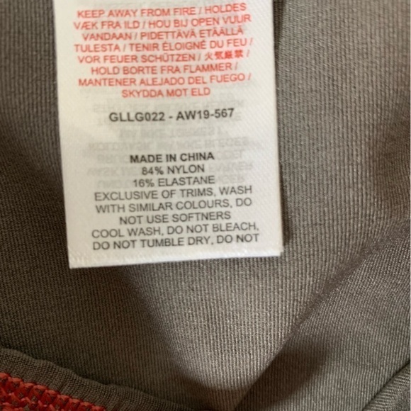 Gymshark Fit Cropped Seamless women’s Leggings Gray and Pink - Picture 6 of 6